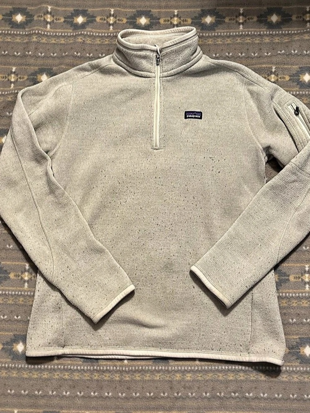 Patagonia Better Sweater 1/4-Zip Fleece Pullover Gray
